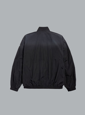 TRANSPARENT TAPE TECHNO COTTON POPLIN TRACK JACKET
