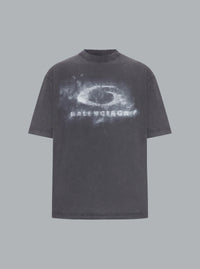 Washed Crayon Loop Logo Medium Fit T-Shirt