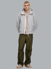 CHILLIWACK FLEECE BLACK LABEL BOMBER JACKET LIGHT GREY
