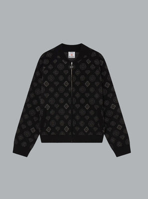 CITY JACQUARD BOMBER JACKET