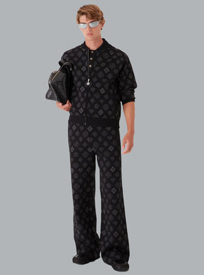 CITY JACQUARD BOMBER JACKET