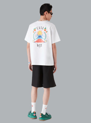 Casa Way Mountain T-Shirt white