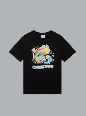 MANGA TENNIS BALL PRINT T-SHIRT