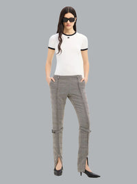 T-shirt Heritage wit/zwart