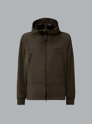 GOGGLE CP SHELL-R JACKET DARK GREY