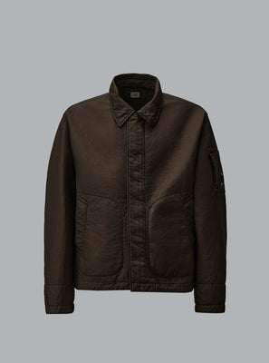 FELTRO BI-FILM JACKET ARMY GREEN
