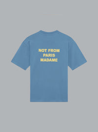 Le T-shirt Slogan ATLANTIC BLUE