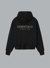 CLASSIC FIT LOGO HOODIE JET BLACK