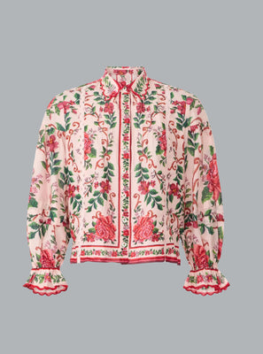 FLOWER TAPESTRY SHIRT