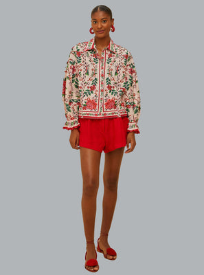 FLOWER TAPESTRY SHIRT