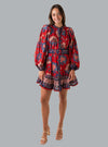 LUANG RED MINI DRESS