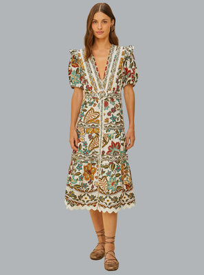 Botanicals Off White Dessin