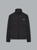 BADGE LOGO TRACK JACKET BLACK