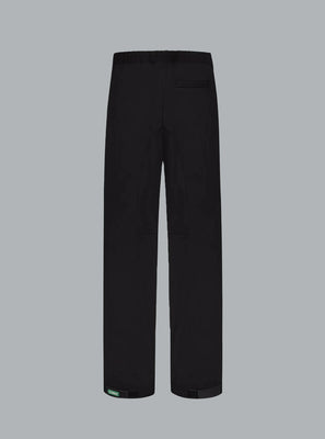 BADGE LOGO TECH PANTS BLACK