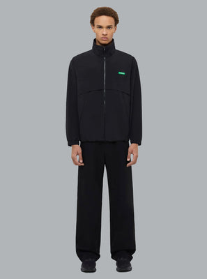 BADGE LOGO TECH PANTS BLACK