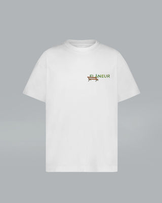 LANTERNS OF LOVE PRINT T-SHIRT WHITE