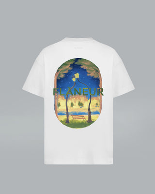 LANTERNS OF LOVE PRINT T-SHIRT WHITE