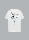 ONE FOR THE BOOKS PRINT T-SHIRT WHITE
