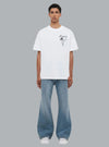 ONE FOR THE BOOKS PRINT T-SHIRT WHITE
