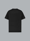 ORGANIC FLOWER LOGO T-SHIRT BLACK