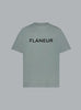 PRINTED LOGO T-SHIRT GREY