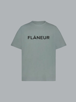 PRINTED LOGO T-SHIRT GREY