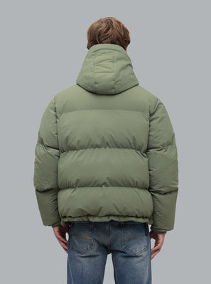 SIGNATURE LOGO PUFFER JACKET Khaki