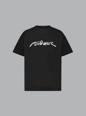 CHROME LOGO T-SHIRT BLACK