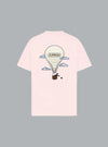AÉRONAUTIQUE PRINT T-SHIRT PINK