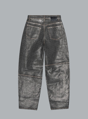 SHIMMERY FOIL JEANS