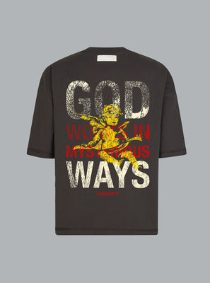 ANGEL INSIDE OUT T-SHIRT DARK GREY