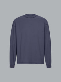 INSIDE OUT T-SHIRT MET LANGE MOUWEN