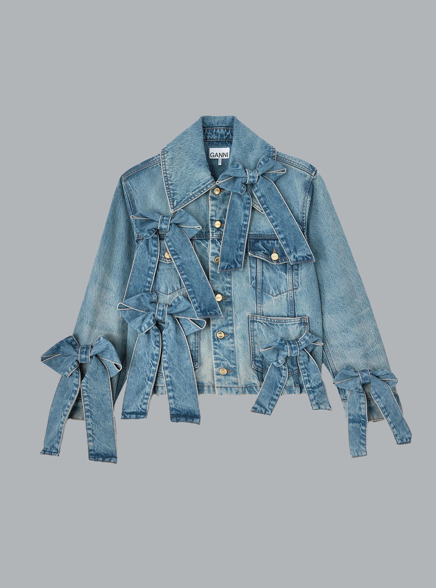Tint Rigid Denim Jacket · Ganni · PL-LINE