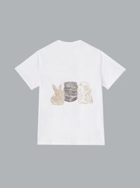 Basic Cotton Jersey Cute Animals