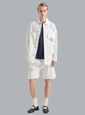 Logo Long Sleeve Overshirt