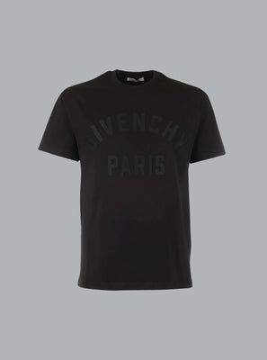 PARIS T-SHIRT IN COTTON BLACK