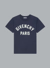 PARIS T-SHIRT IN COTTON NAVY