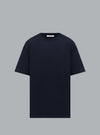 Logo Cotton T-Shirt Navy