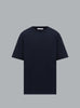 Logo Cotton T-Shirt Navy