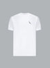 LOGO EMBROIDERED CREWNECK T-SHIRT WHITE