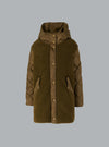 TEDDY SHORT PARKA Army Green