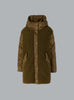 TEDDY SHORT PARKA Army Green