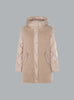 TEDDY SHORT PARKA Light Beige