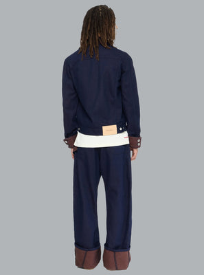 TURN UP CUFF DENIM JACKET