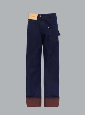 TURN UP TWISTED WORKWEAR JEANS