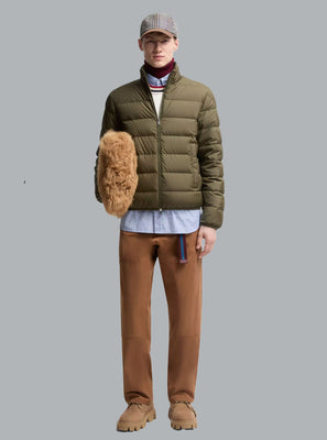 MONCLER BAUDINET LIGHTWEIGHT DOWN JACKET Army Green MEN