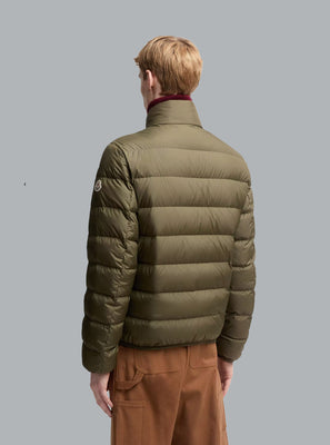 MONCLER BAUDINET LIGHTWEIGHT DOWN JACKET Army Green MEN