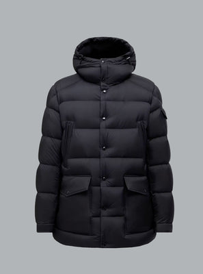 MONCLER BRETAGNE DOWN FILLED SHORT PARKA Navy MEN