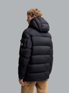 MONCLER BRETAGNE DOWN FILLED SHORT PARKA Navy MEN