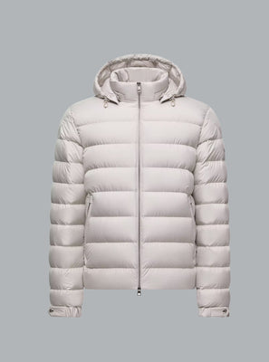 MONCLER ARNEB LIGHTWEIGHT DOWN JACKET LIGHT BEIGE